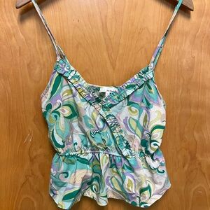 June & Hudson — Groovy Ruffled Tank Top